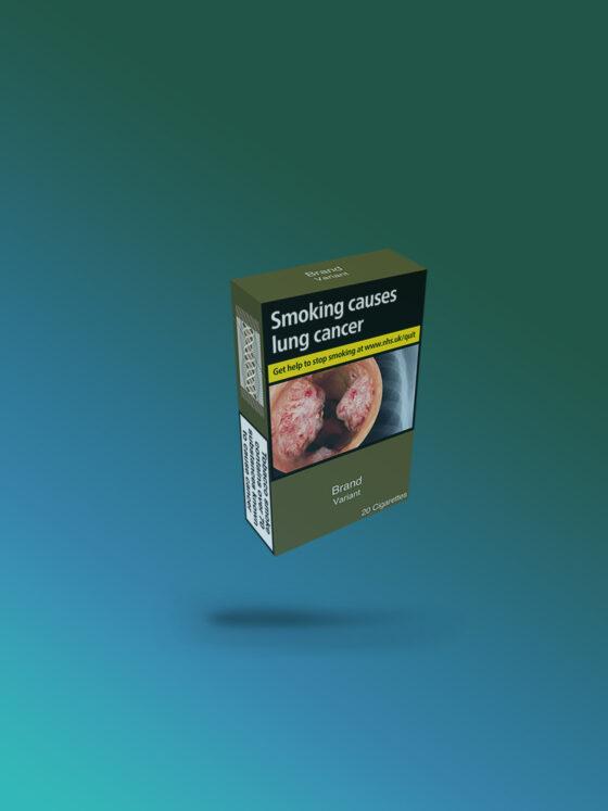 Government cigarette packaging